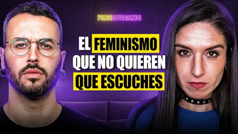 Portada del episodio 26 de Psicodivagando, El Podcast, sobre feminismo con Raque Ogando.
