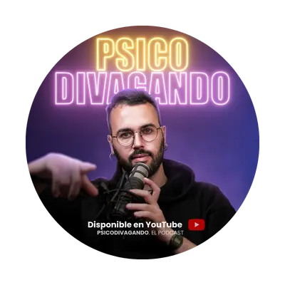 Logo de Psicodivagando, El Podcast de psicología práctica.